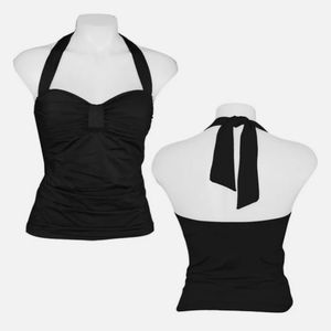 😎Tommy Bahama halter swim tankini sz S